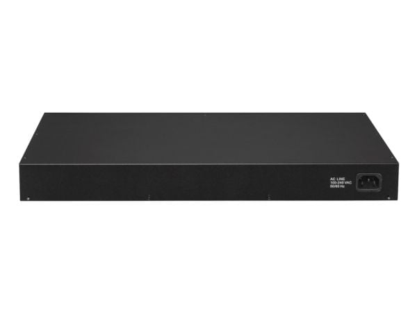 "Edimax 28-porttinen Gigabit SFP L2+ -hallittu kytkin, jossa on 4 10GbE SFP+ -porttia"