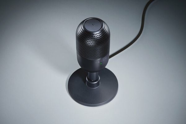 Razer Seiren V3 Mini, Bordmikrofon, 110 dB, 20 - 20000 Hz, 24 bit, 96 kHz, -36 mV/Pa