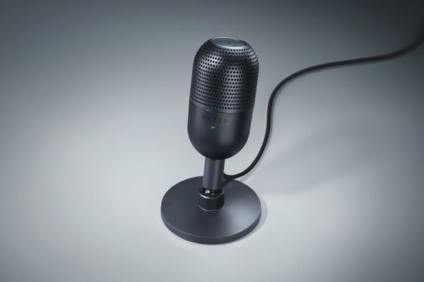 Razer Seiren V3 Mini, Bordmikrofon, 110 dB, 20 - 20000 Hz, 24 bit, 96 kHz, -36 mV/Pa