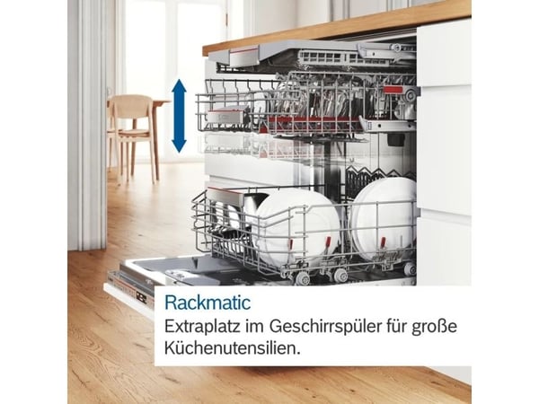 Bosch Serie 4 SBI4ECS28E, Halvveis innebygget, Full størrelse (60 cm), Rustfritt stål, Knapper, 1,75 m, 1,65 m