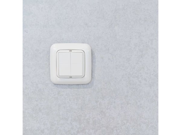 Shelly väggströmbrytare-adapter - Busch-Jaeger