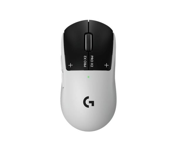 Logitech G PRO X2 SUPERSTRIKE - Mus - optisk - trådløs - 2.4 GHz - USB Logitech LIGHTSPEED-mottaker