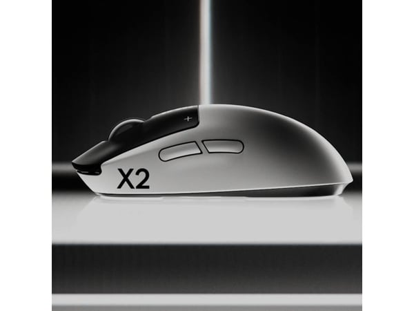 Logitech G PRO X2 SUPERSTRIKE - Mus - optisk - trådløs - 2.4 GHz - USB Logitech LIGHTSPEED-mottaker