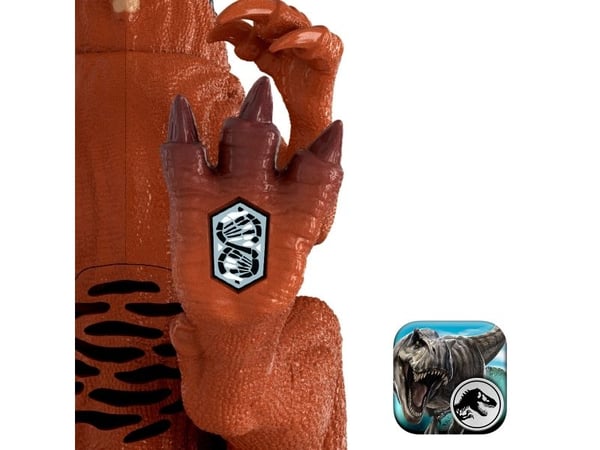 Jurassic World WILD ROAR Afrovenator, 4 år, Flerfarget, Plast