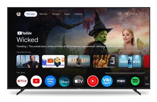 Thomson 65UG4S15, 165,1 cm (65"), 3840 x 2160 piksler, LED, Smart TV, Wi-Fi, Svart