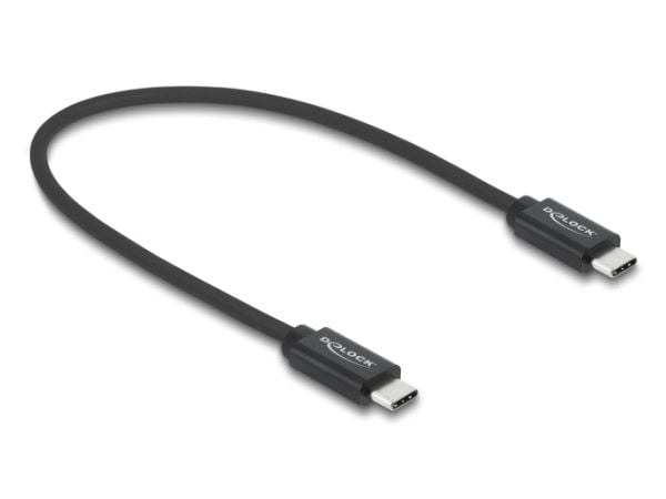 Delock Koaxiales USB 40 Gbps Kabel USB PD 3.1 240 W 0,5 m