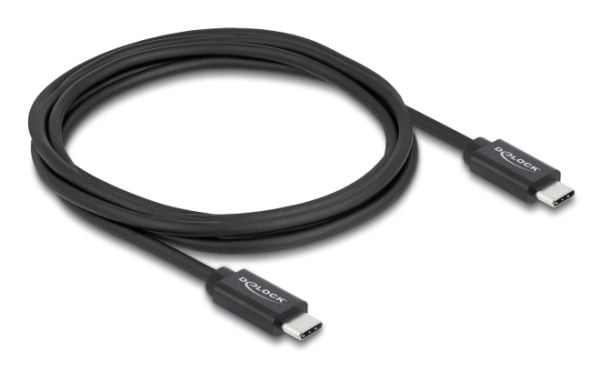 Delock Koaxiales USB 40 Gbps Kabel USB PD 3.1 240 W 2 m