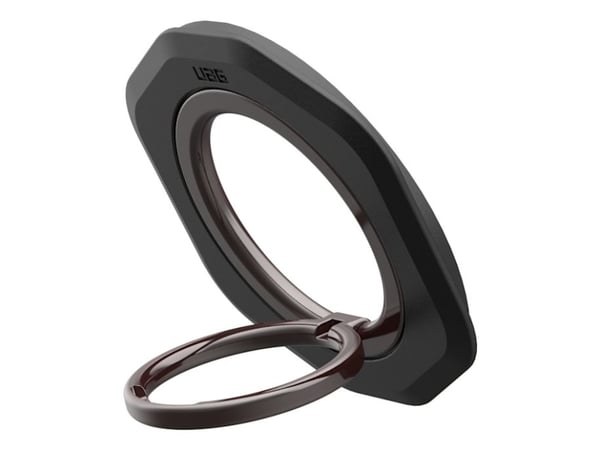 Urban Armor Gear Magnetic Ring Stand LT, Magnetisk ring, Svart, Universell, 59,9 mm, 4,1 mm, 57,9 mm