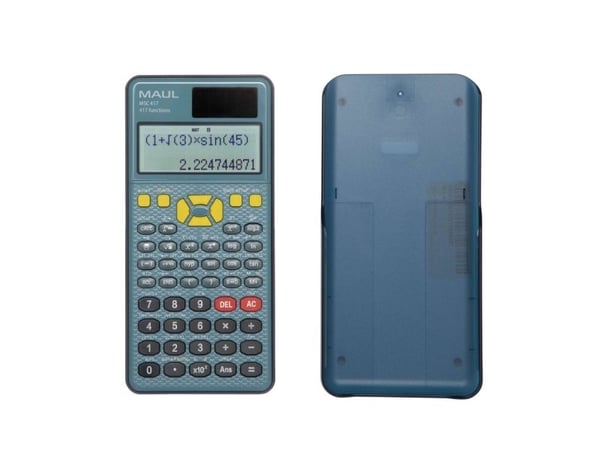 MAUL MSC 417, Lomme, Vitenskaplig, Batteri, Svart, Blå