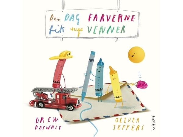 Den dag färgerna fick nya vänner | Drew Daywalt;Oliver Jeffers | Språk: Danska