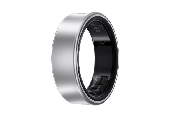 Samsung Galaxy Ring - 15 - smart ring - 8 MB - Bluetooth - 3.3 g - titansølv