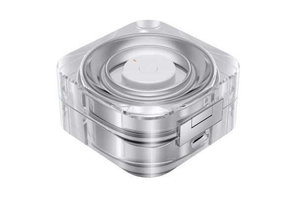 Samsung Galaxy Ring - 15 - smart ring - 8 MB - Bluetooth - 3.3 g - titansølv