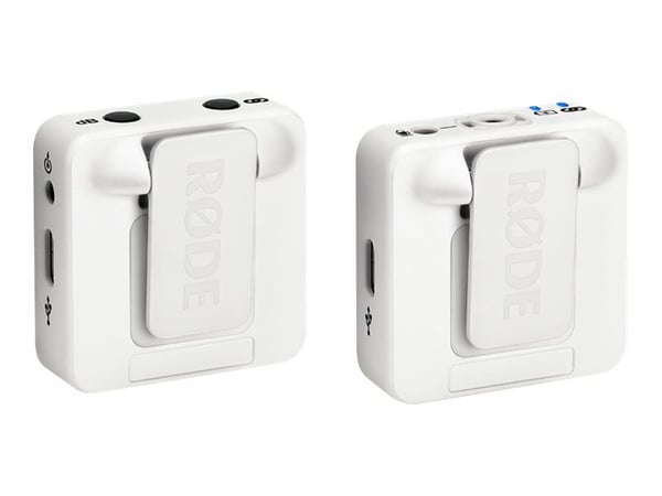 RØDE Wireless GO - 3:e generationen - mikrofonsystem - USB - vit