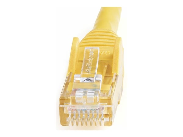 Startech 1.5m CAT6 Ethernet Cable, 10 Gigabit Snagless RJ45 650MHz 100W PoE Patch Cord, CAT 6 10GbE UTP Network Cable w/Strain Relief, Yellow, Wiri...