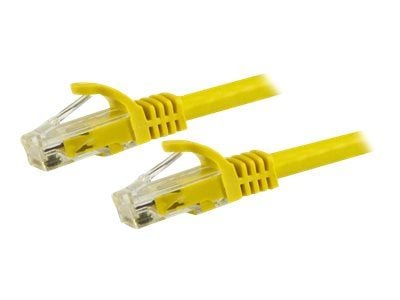StarTech.com 7.5m CAT6 Ethernet Cable, 10 Gigabit Snagless RJ45 650MHz 100W PoE Patch Cord, CAT 6 10GbE UTP Network Cable w/Strain Relief, Yellow, ...