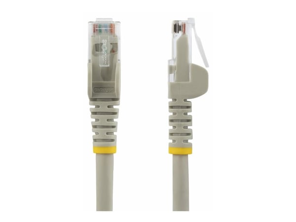 StarTech.com 2m LSZH CAT6 Ethernet-kaapeli, 10 Gigabit Snagless RJ45 100W PoE Network Patch Cord with Strain Relief, CAT 6 10GbE UTP, harmaa, Yksil...