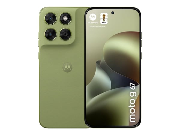 Motorola Moto G67 - 5G smarttelefon - dobbelt-SIM - RAM 4 GB / Internminne 128 GB - microSD slot - OLED-display - 6.8" - 2772 x 1272 piksler (120 H...