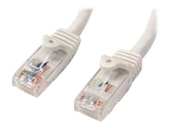 StarTech.com N6PATC2MWH, 2 m, Cat6, U/UTP (UTP), RJ-45, RJ-45, Valkoinen