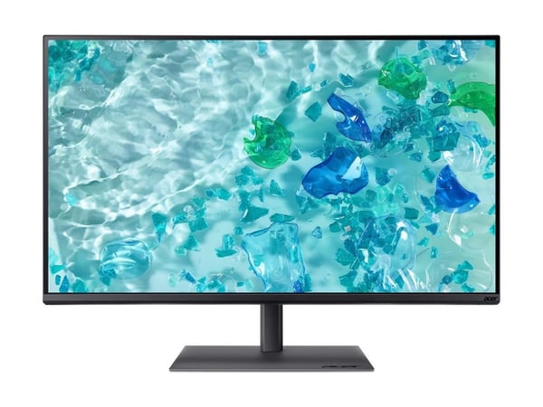 Acer Vero B327QK B1bemiprcuzxv - B Series - LCD-skjerm - 32" (31.5" synlig) - 3840 x 2160 4K - 300 cd/m² - HDR10 - 4 ms - HDMI, DisplayPort, USB-C ...