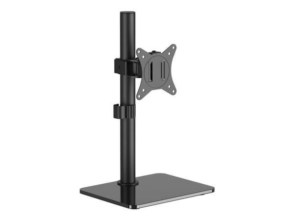 Gembird - Stativ - full bevegelse - for flatpanel - stål, plastikk, herdet glass - matt svart - skjermstørrelse: 17"-32" - skrivebord