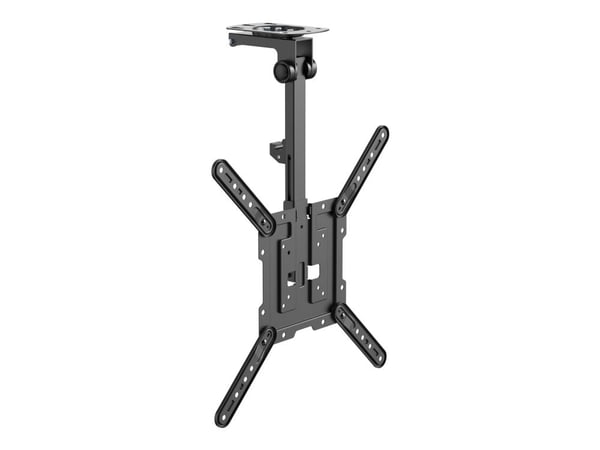 Gembird - Monteringssett (takmontering) - full bevegelse - for TV - stål - svart - skjermstørrelse: 23"-55"