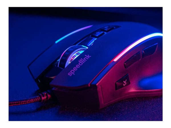 SPEEDLINK SL-680024-RRBK, USB A-tyyppi, 800 DPI, musta