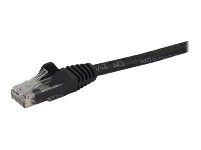 Startech 1.5m CAT6 Ethernet Cable, 10 Gigabit Snagless RJ45 650MHz 100W PoE Patch Cord, CAT 6 10GbE UTP Network Cable w/Strain Relief, Black, Wirin...