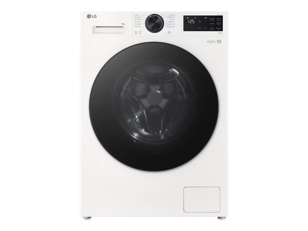 LG F2X50S9TWB - Vaskemaskin - Wi-Fi - bredde: 60 cm - dybde: 53.5 cm - høyde: 85 cm - frontileggelse - 9 kg - 1200 rpm - essens hvit