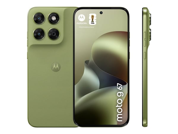 Motorola Moto G67 - 5G smarttelefon - dobbelt-SIM - RAM 4 GB / Internminne 128 GB - microSD slot - OLED-display - 6.8" - 2772 x 1272 piksler (120 H...
