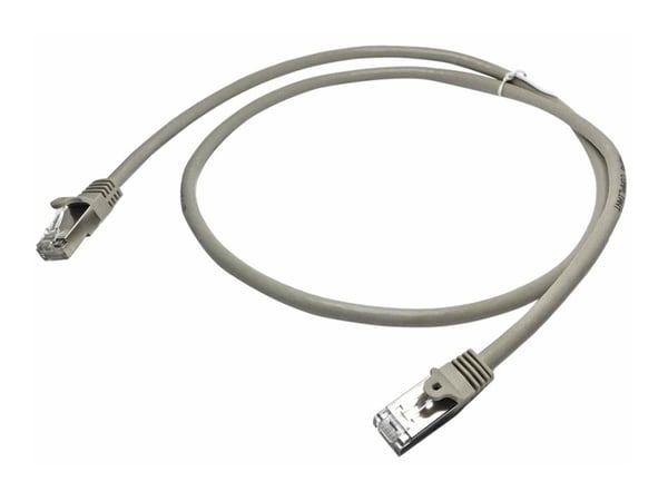 StarTech.com N6SPAT1MGR, 1 m, Cat6, SF/UTP (S-FTP), RJ-45, RJ-45, Harmaa