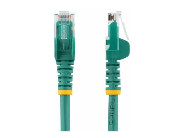 Startech 1.5m CAT6 Ethernet Cable, 10 Gigabit Snagless RJ45 650MHz 100W PoE Patch Cord, CAT 6 10GbE UTP Network Cable w/Strain Relief, Green, Wirin...