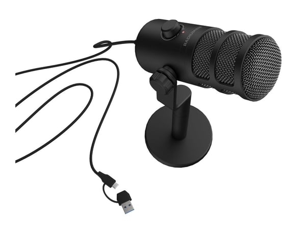 Genesis Radium 350D - Mikrofon - USB - svart