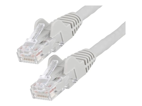 StarTech.com 2m LSZH CAT6 Ethernet-kaapeli, 10 Gigabit Snagless RJ45 100W PoE Network Patch Cord with Strain Relief, CAT 6 10GbE UTP, harmaa, Yksil...