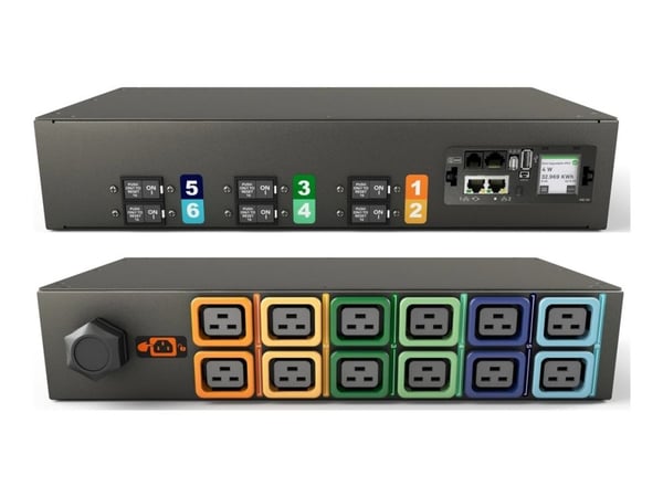 Vertiv PowerIT MG05M2R1-12L193-3PS56B2H10-S - Strømfordelerenhet (kan monteres i rack) - AC 230 V - 22 kW - 3-fase WYE - Ethernet 10/100/1000, USB,...