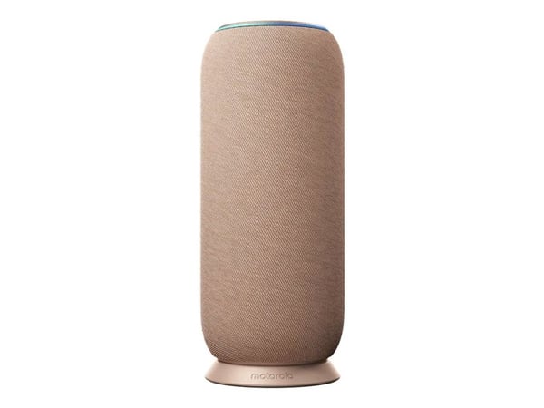 Motorola Moto sound flow - Høyttaler - for bærbar bruk - trådløs - Bluetooth, Wi-Fi - Appstyrt - 30 watt - toveis - pantone varm taupe