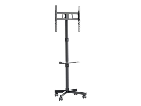 Gembird - Vogn - for TV - with caster wheels, tilt - låsbar - stål - svart - skjermstørrelse: 32"-55"