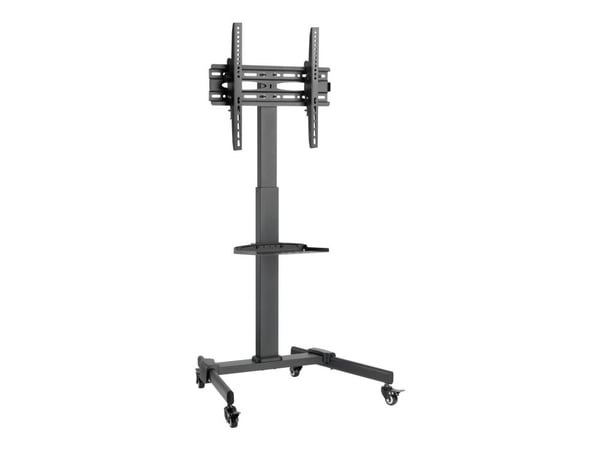 Gembird - Vogn - for TV - with caster wheels, tilt - låsbar - stål, plastikk - skjermstørrelse: 32"-55"
