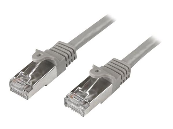 StarTech.com N6SPAT3MGR, 3 m, Cat6, SF/UTP (S-FTP), RJ-45, RJ-45, Harmaa
