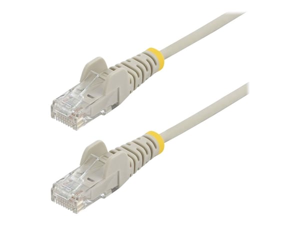 Startech 3m Slim LSZH CAT6 Ethernet Cable, 10 Gigabit Snagless RJ45 100W PoE Patch Cord, CAT 6 10GbE UTP Network Cable w/Strain Relief, Grey, ETL, ...
