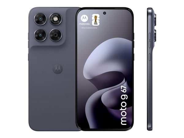 Motorola Moto G67 - 5G smarttelefon - dobbelt-SIM - RAM 4 GB / Internminne 128 GB - microSD slot - OLED-display - 6.8" - 2772 x 1272 piksler (120 H...