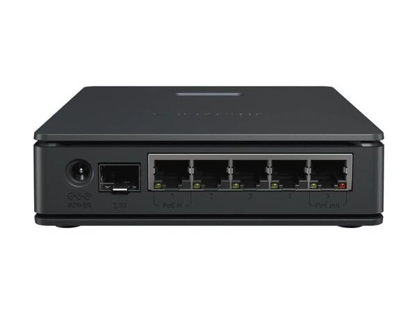 MikroTik hAP ax S - Trådlös router 6-portars switch - 1GbE, 2.5GbE - Wi-Fi 6 - Dubbelband - väggmonterbar