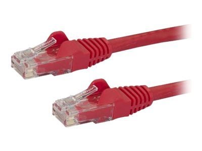 Startech 7m CAT6 Ethernet Cable, 10 Gigabit Snagless RJ45 650MHz 100W PoE Patch Cord, CAT 6 10GbE UTP Network Cable w/Strain Relief, Red, Wiring is...