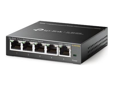 TP-Link TL-SG105S - Switch - 5 x 10/100/1000 - skrivbordsmodell