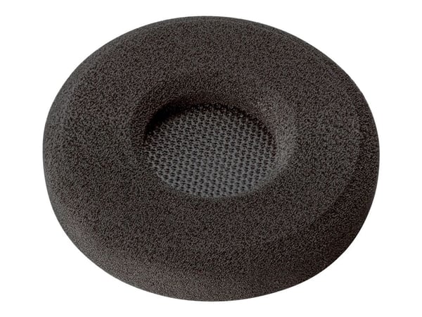 Poly - Ørepude for headset - skum - sort (pakke med 2)