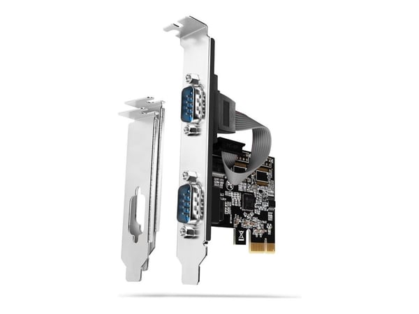 AXAGON PCEA-S2N - Seriell adapter - PCIe 2.0 x16 - RS-232 x 2