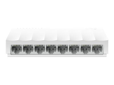 TP-Link LiteWave LS1008 - Switch - ikke-styrt - 8 x 10/100 - stasjonær