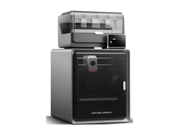 ANYCUBIC Kobra S1 Combo - 3D-skrivare - FDM - byggnadsstorlek upp till 250 x 250 x 250 mm - USB - med ACE Pro