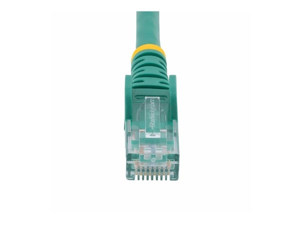 Startech 1.5m CAT6 Ethernet Cable, 10 Gigabit Snagless RJ45 650MHz 100W PoE Patch Cord, CAT 6 10GbE UTP Network Cable w/Strain Relief, Green, Wirin...