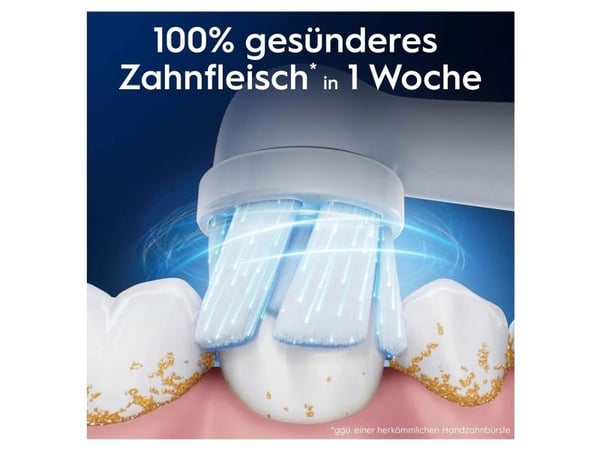Oral-B iO Gentle Care 8700216373609, 2 stykker, Hvit, 3 måned(er), Soft (myk), Oral-B, 211 mm