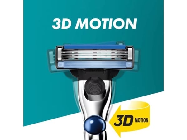 Gillette MACH3 Turbo, Menn, Gillette, Gillette ProGlide, Rustfritt stål, Blå, 12 stk